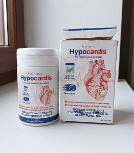 Foto da embalagem Hypocardis de um cliente real